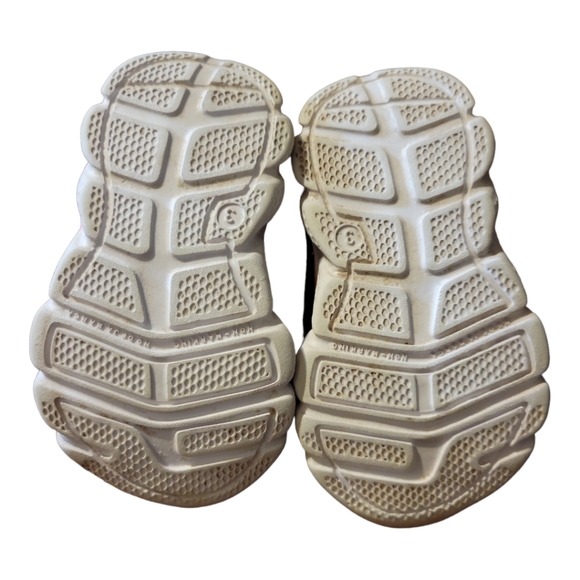 Baby Girl's Garanimals Sneakers Tennis Shoes Pink Blue Padded Sole Velcro Straps - Picture 6 of 9